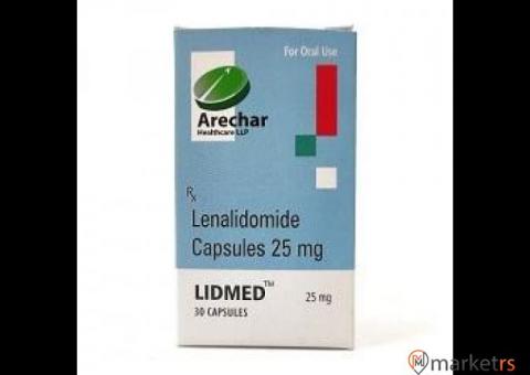 Manage types of cancer with Lenalidomide 10mg Capsules