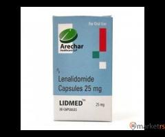 Manage types of cancer with Lenalidomide 10mg Capsules