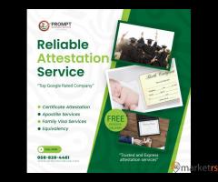 Indian Certificate Attestation in Dubai