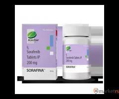Manage multiple cancer with Sorafenib tablets ip 200mg